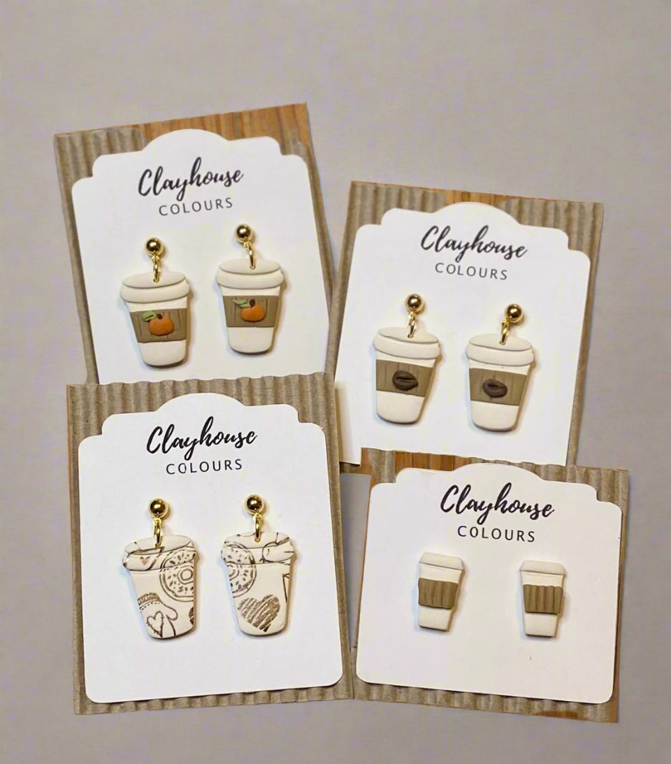 Coffee Earrings