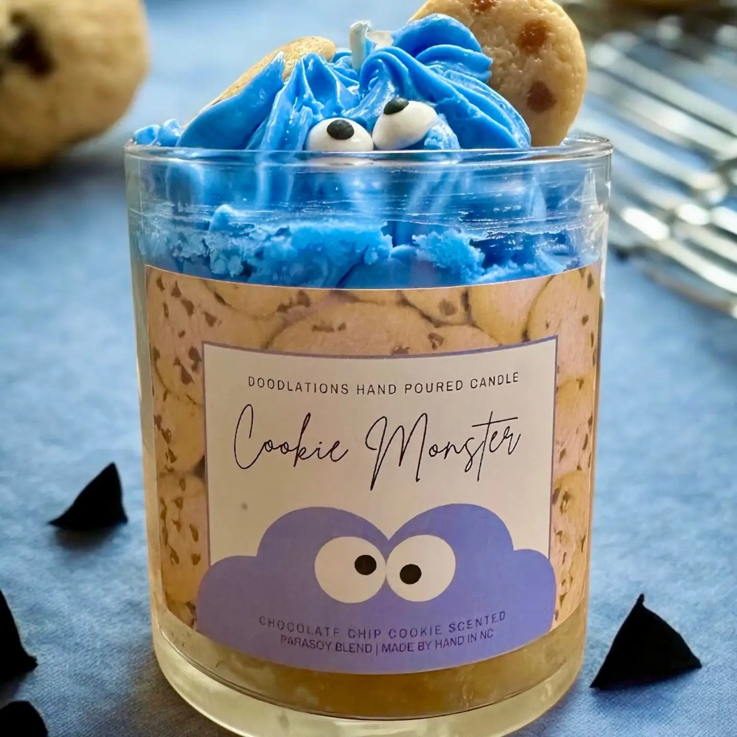 Cookie Monster Candle