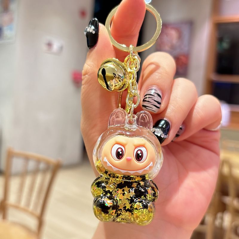 Labubu resin keychains