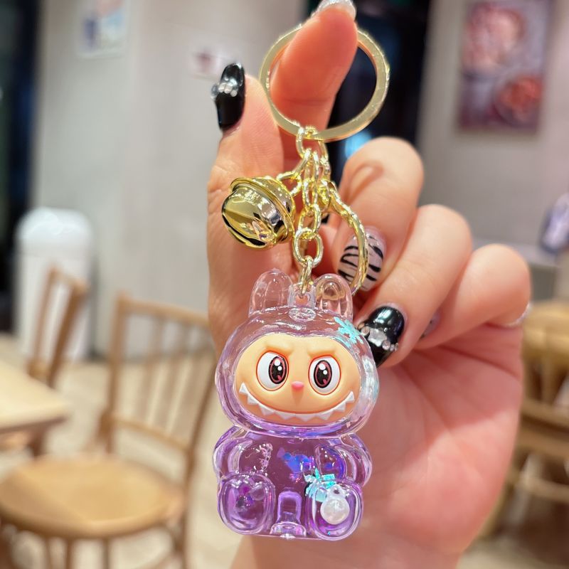 Labubu resin keychains