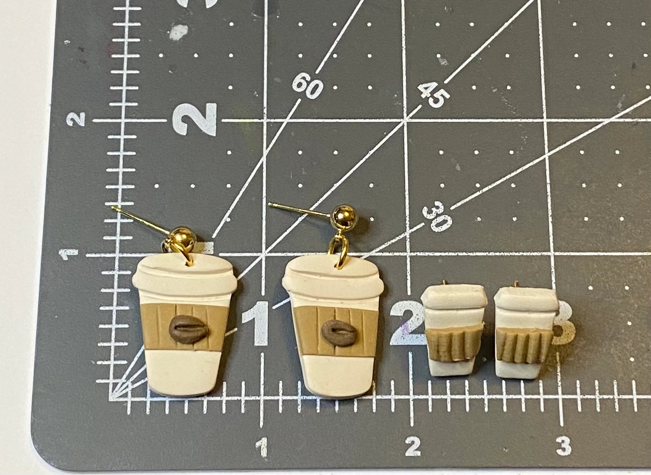 Coffee Earrings