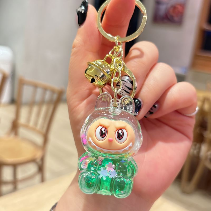 Labubu resin keychains