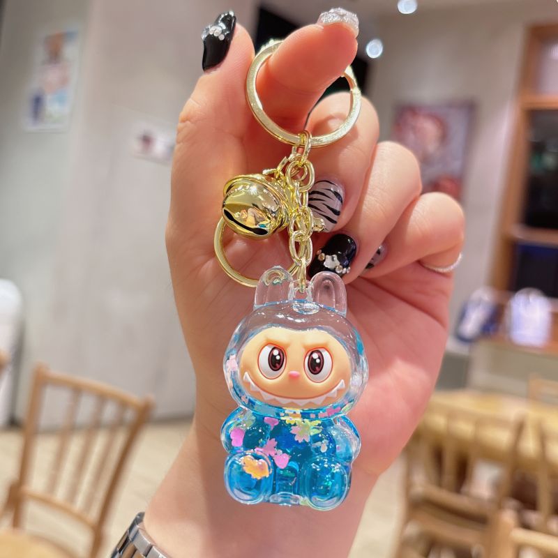 Labubu resin keychains