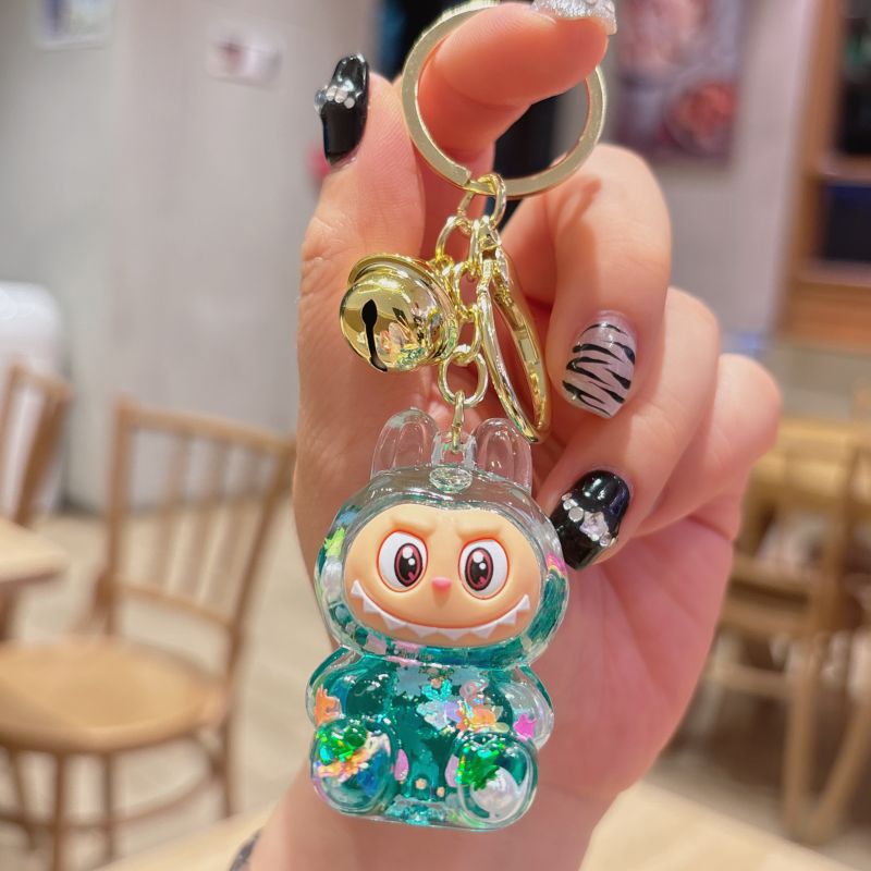 Labubu resin keychains