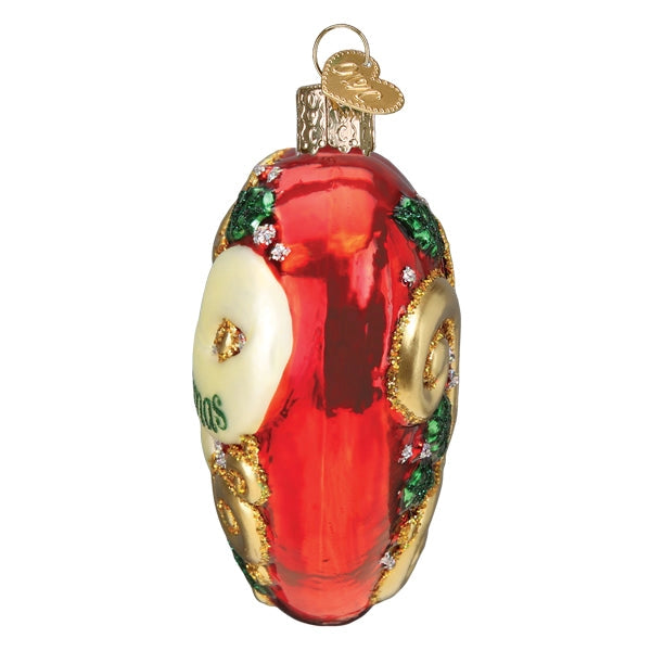 Christmas heart ornament