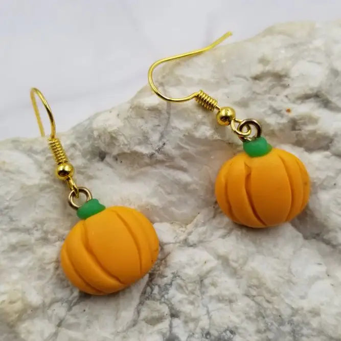 Pumpkin earrings