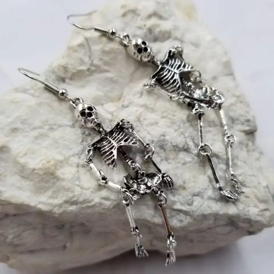 Skeleton earrings