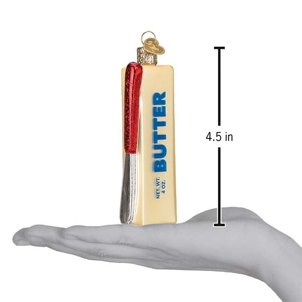 Butter knife and butter ornament