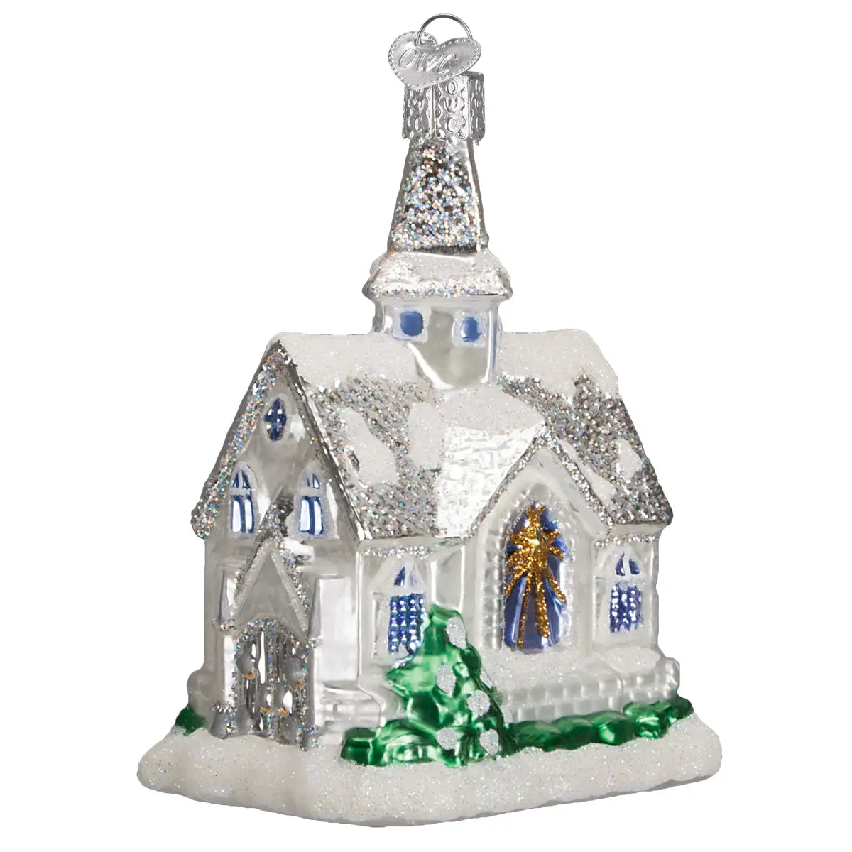 church Christmas ornament