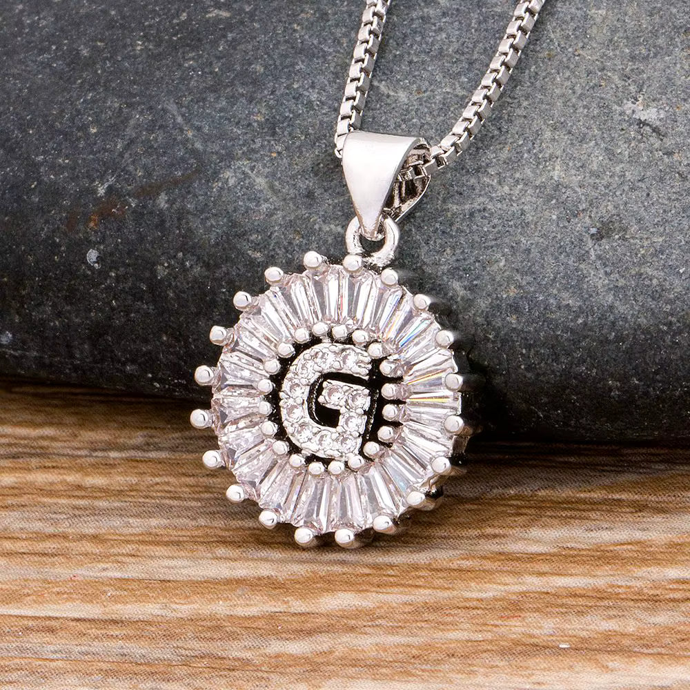Letter necklaces
