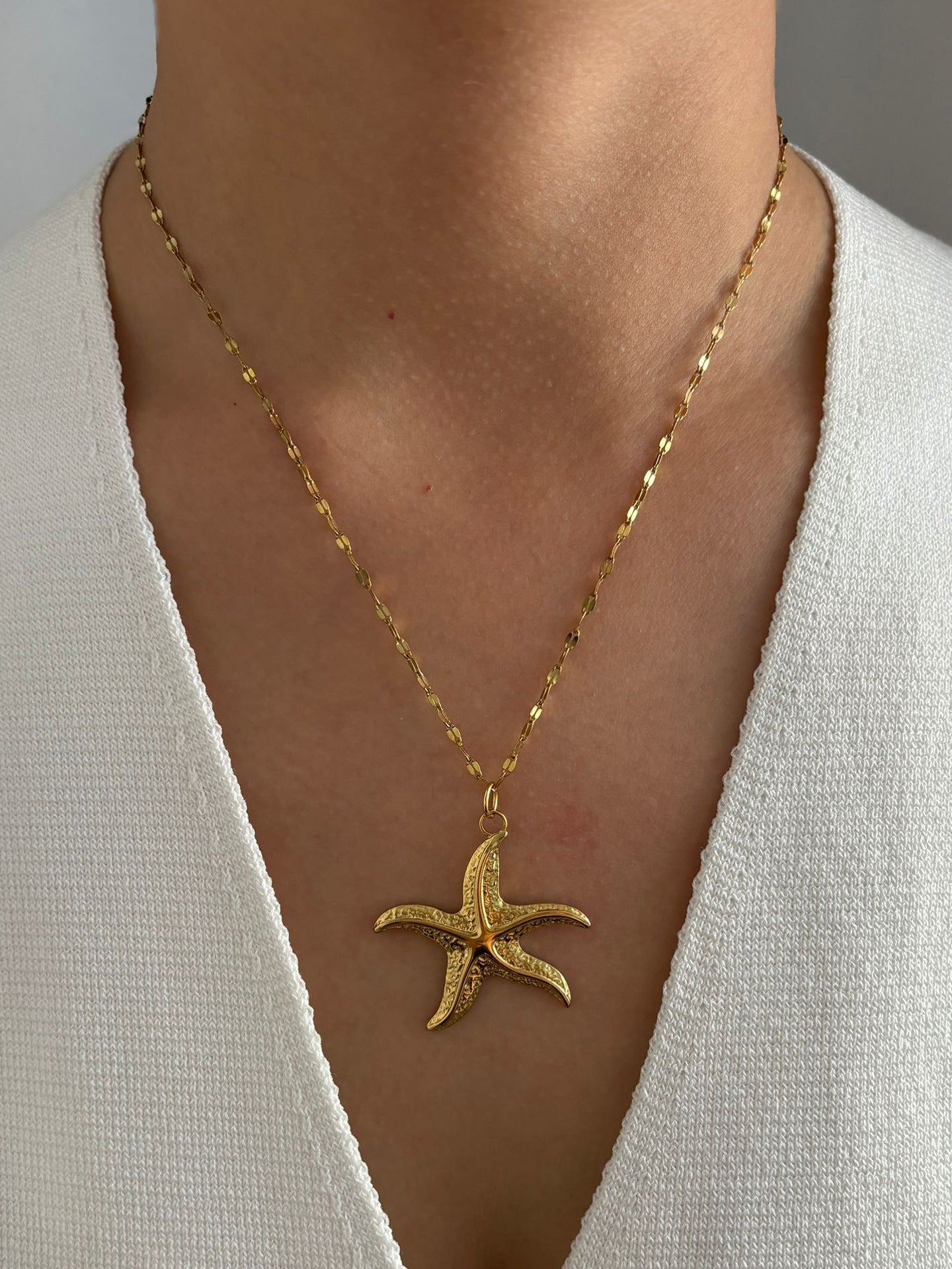 Seashell necklace set