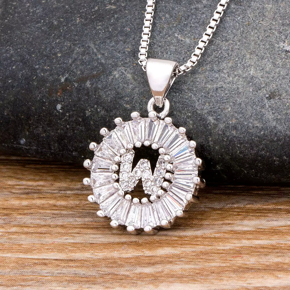 Letter necklaces