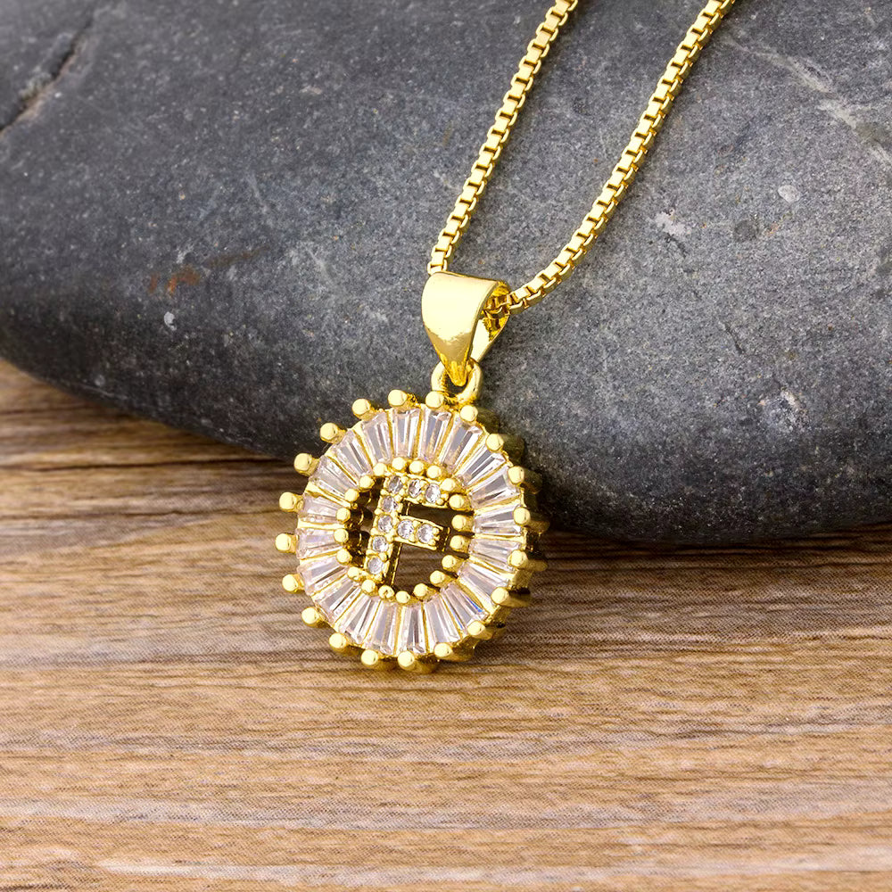 Letter necklaces