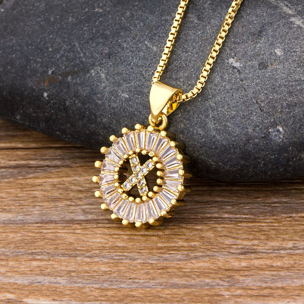 Letter necklaces