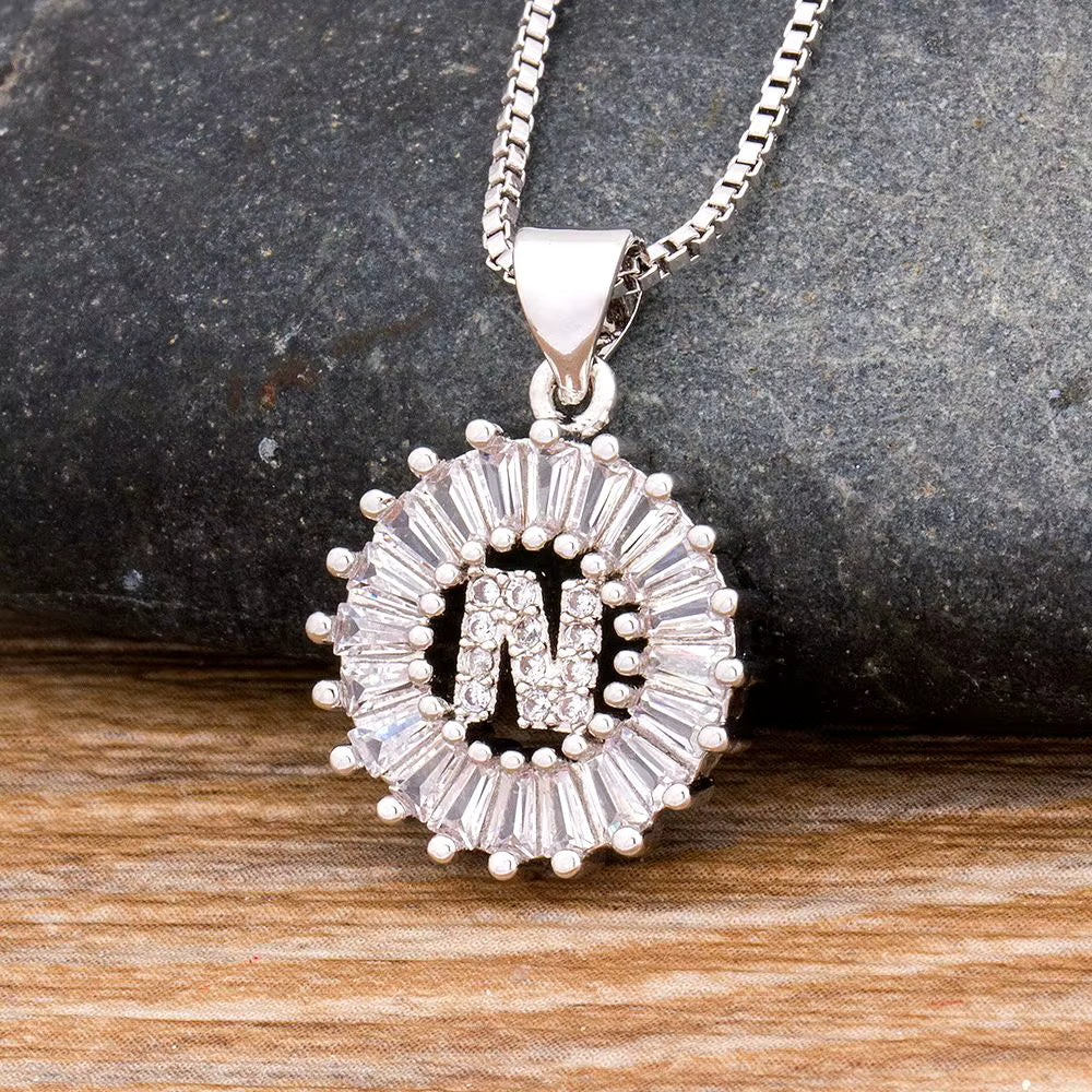 Letter necklaces