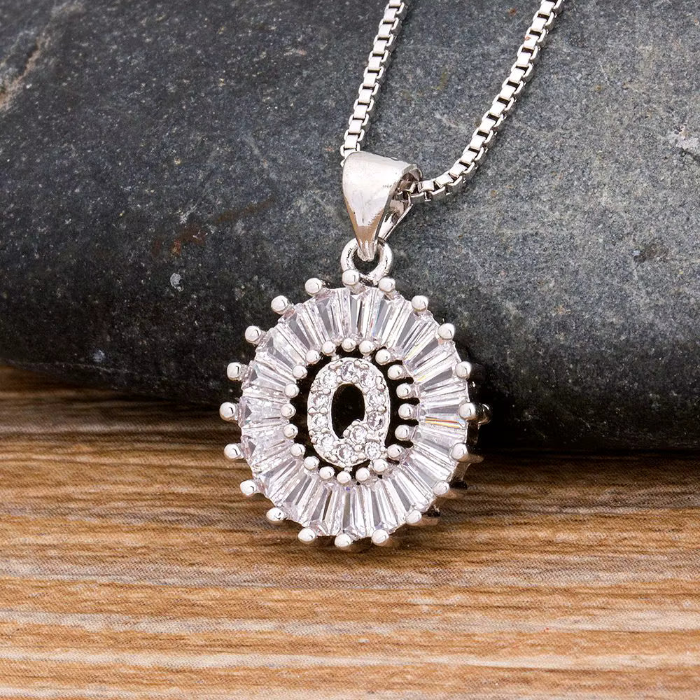 Letter necklaces