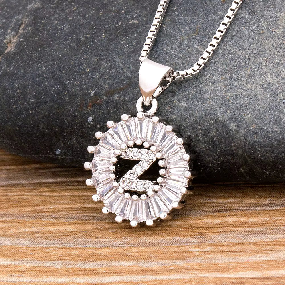 Letter necklaces