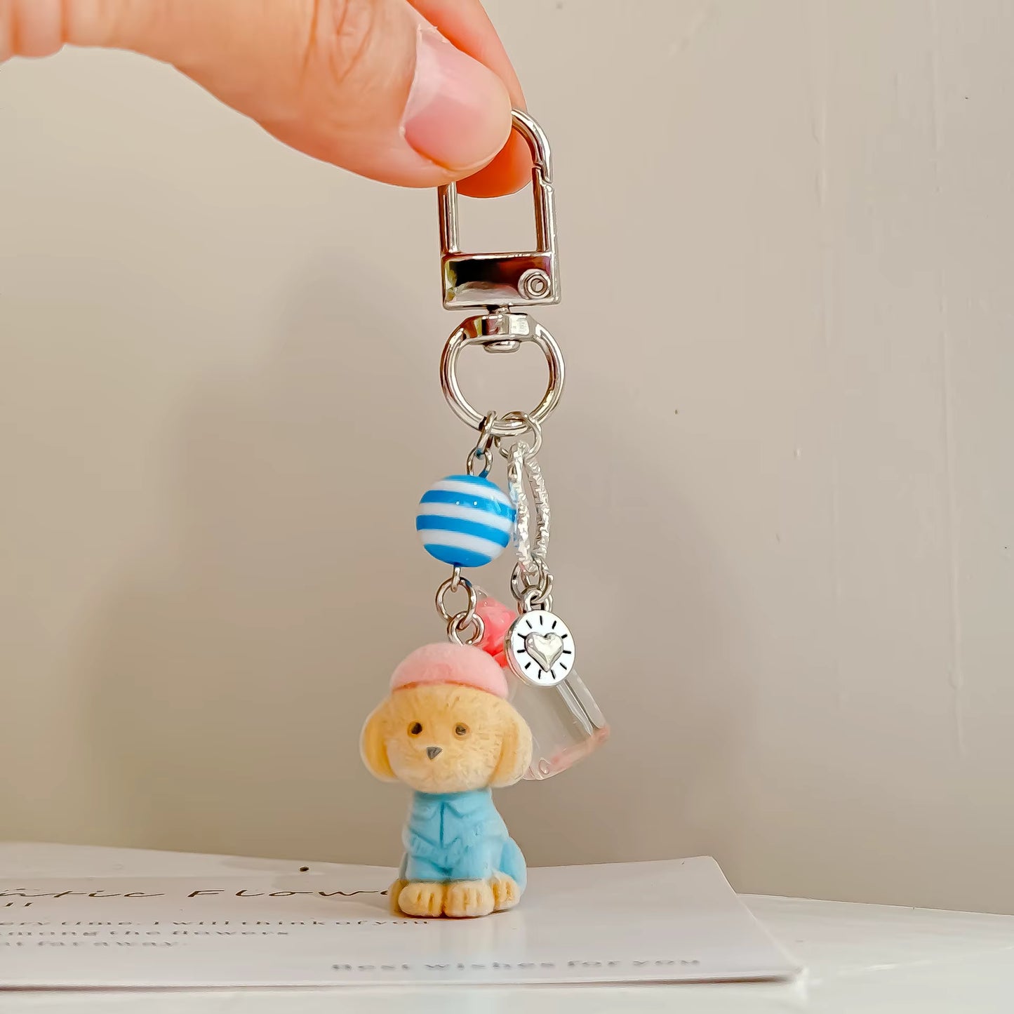 tiny animal keychains