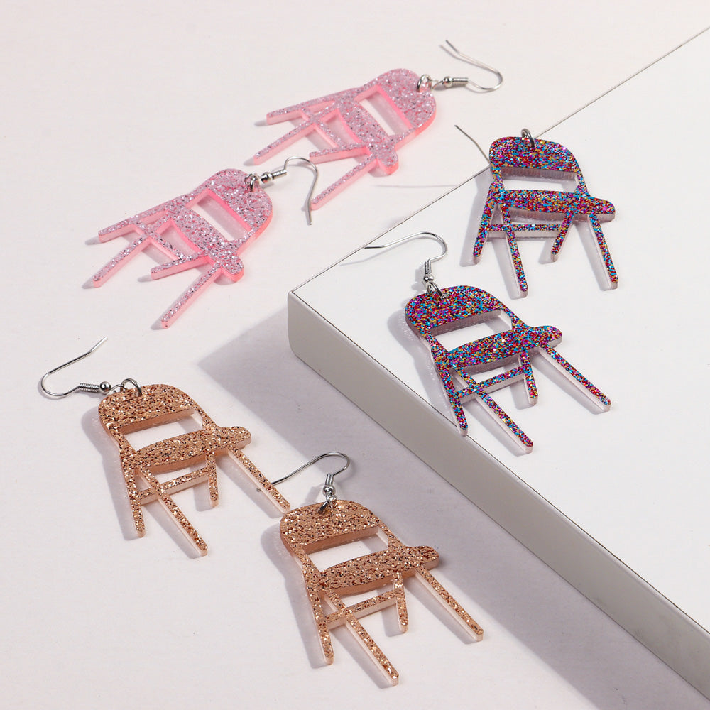 Chair earrings