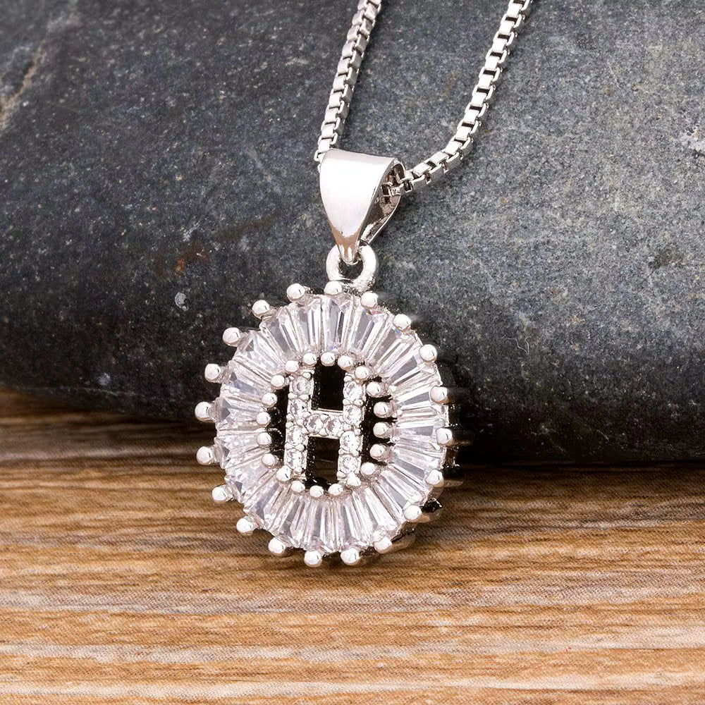 Letter necklaces