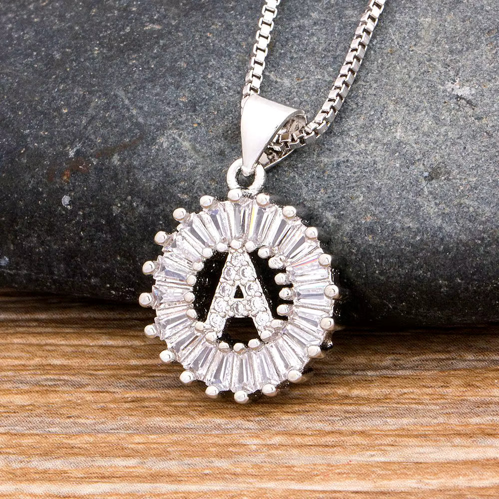 Letter necklaces