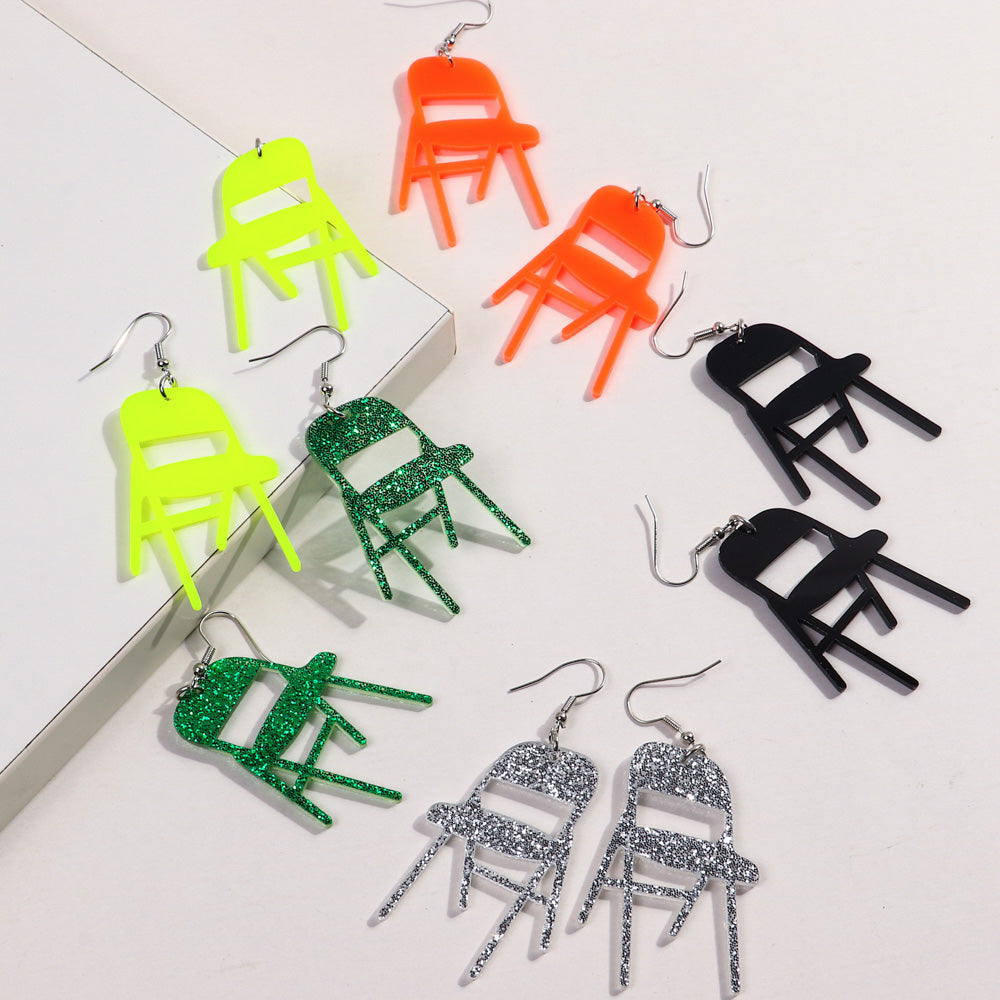 Chair earrings