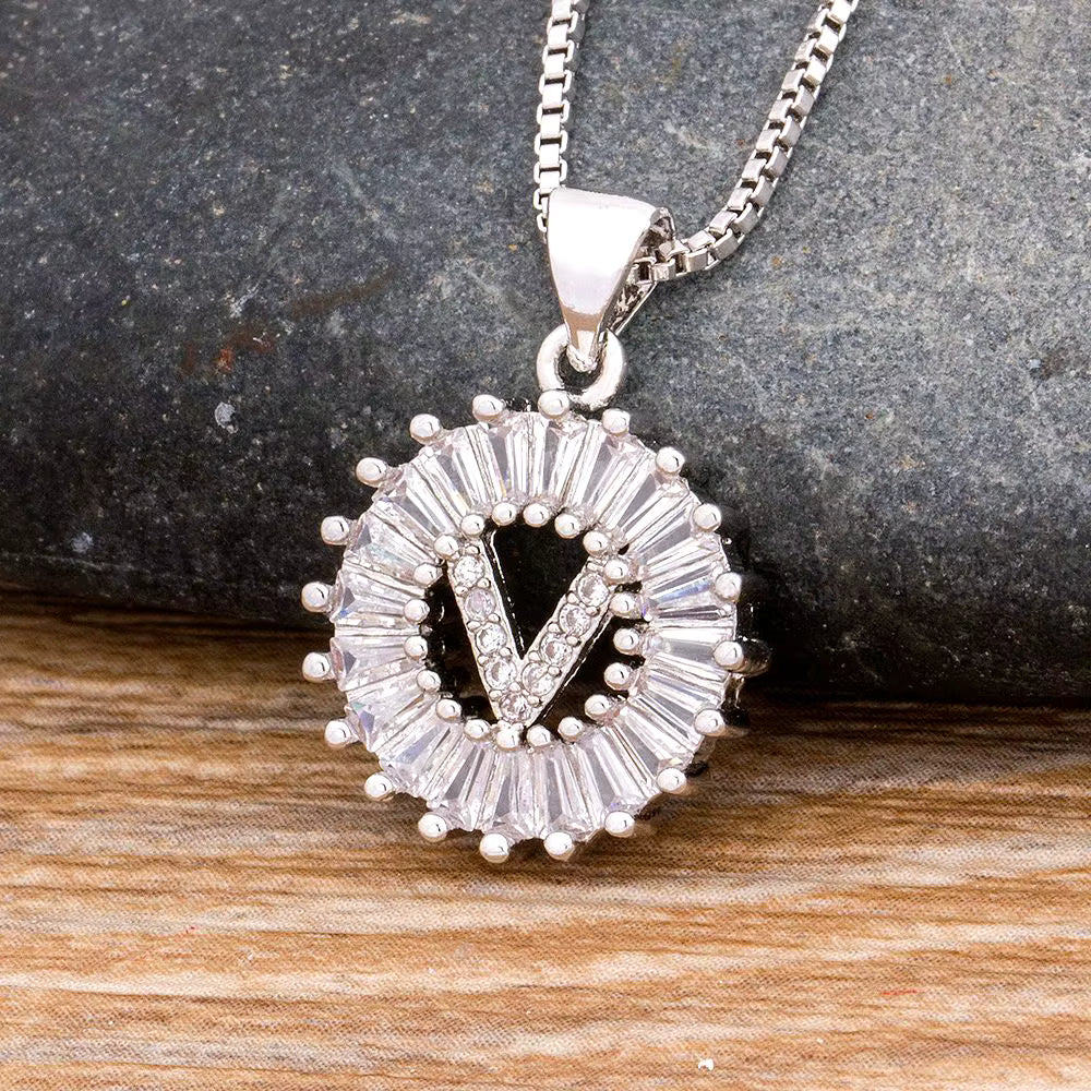 Letter necklaces