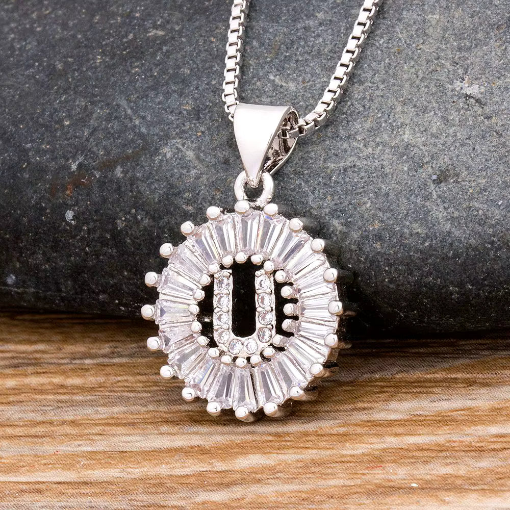 Letter necklaces