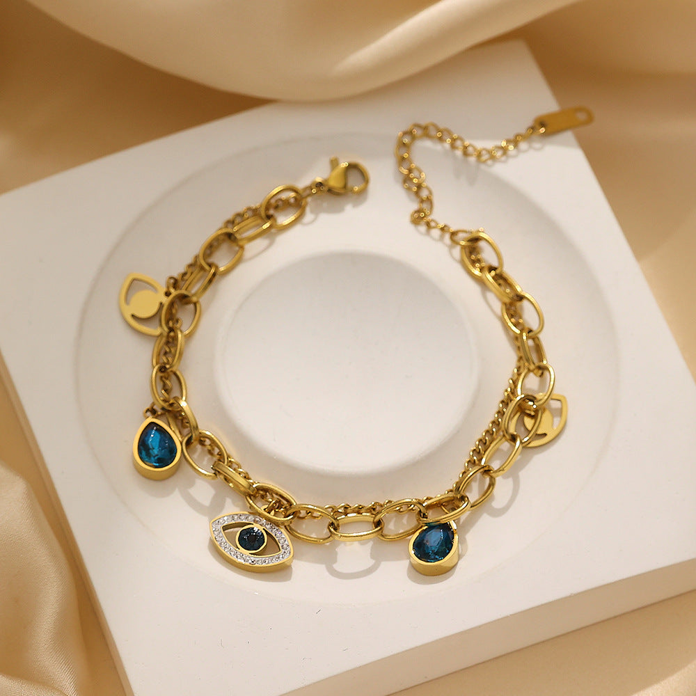Evil eye bracelet