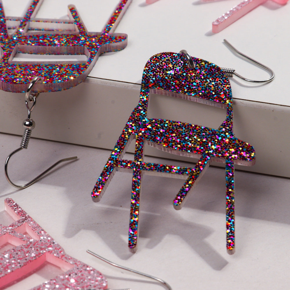 Chair earrings