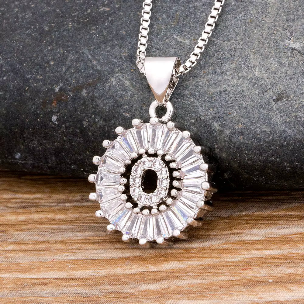 Letter necklaces