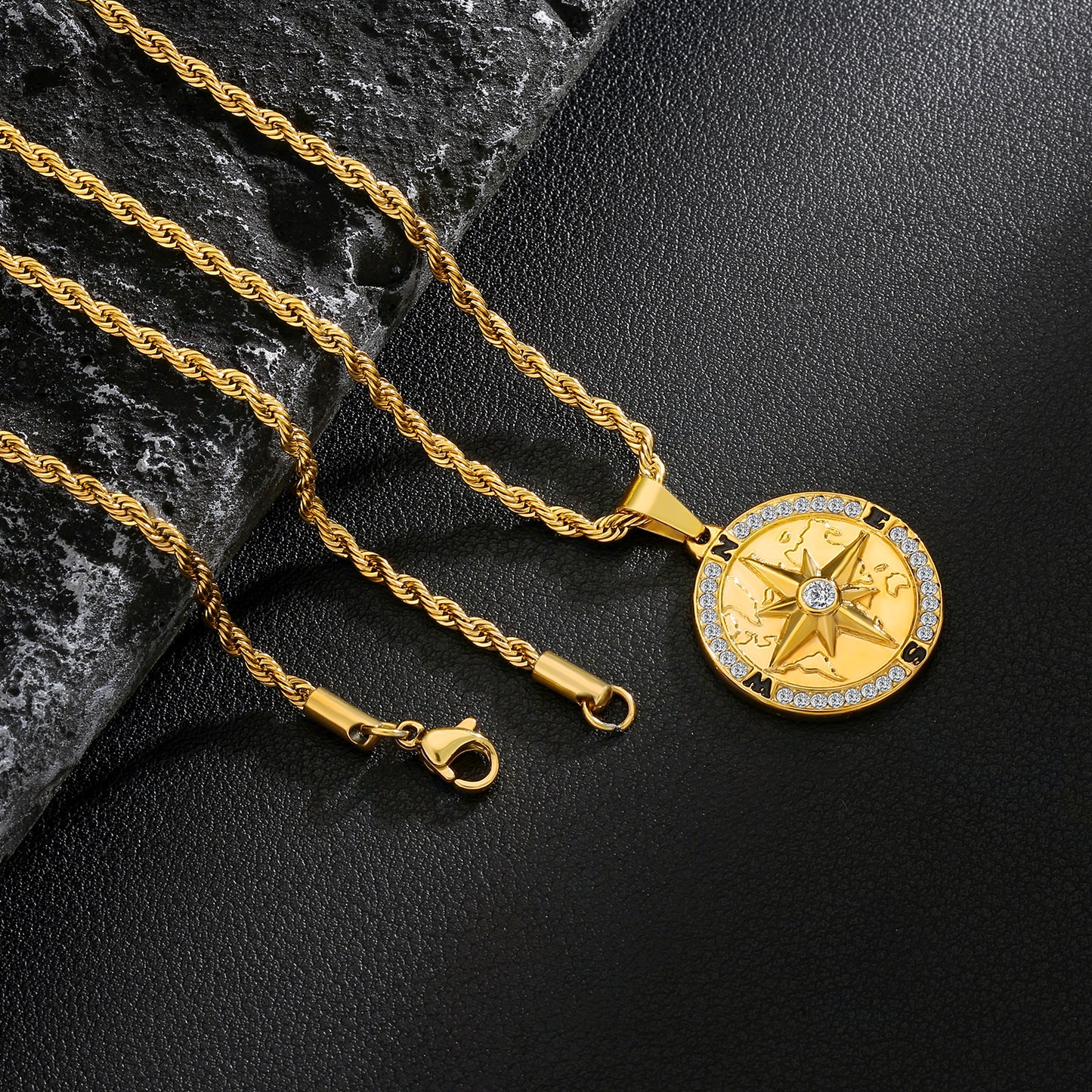Compass necklace