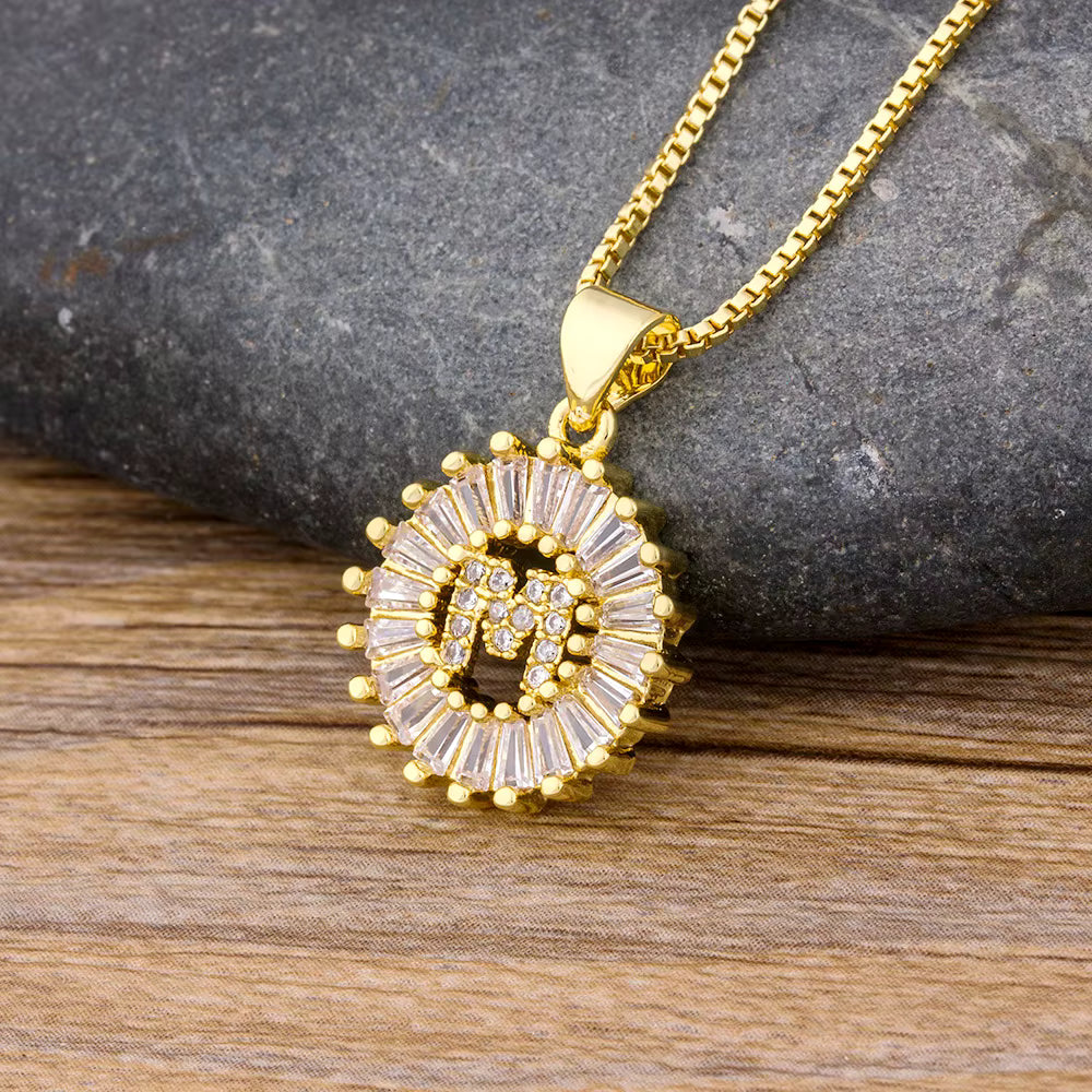 Letter necklaces