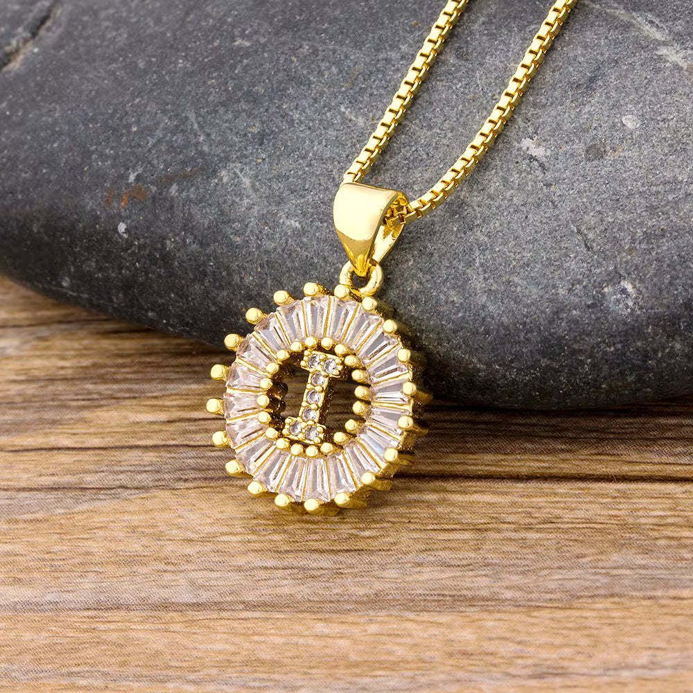 Letter necklaces