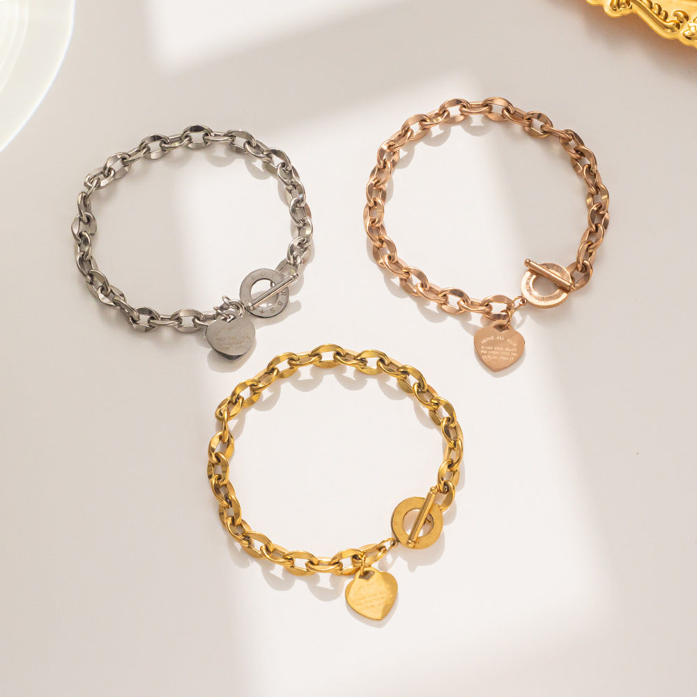 Plain Charm bracelet