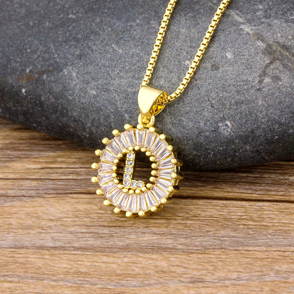 Letter necklaces