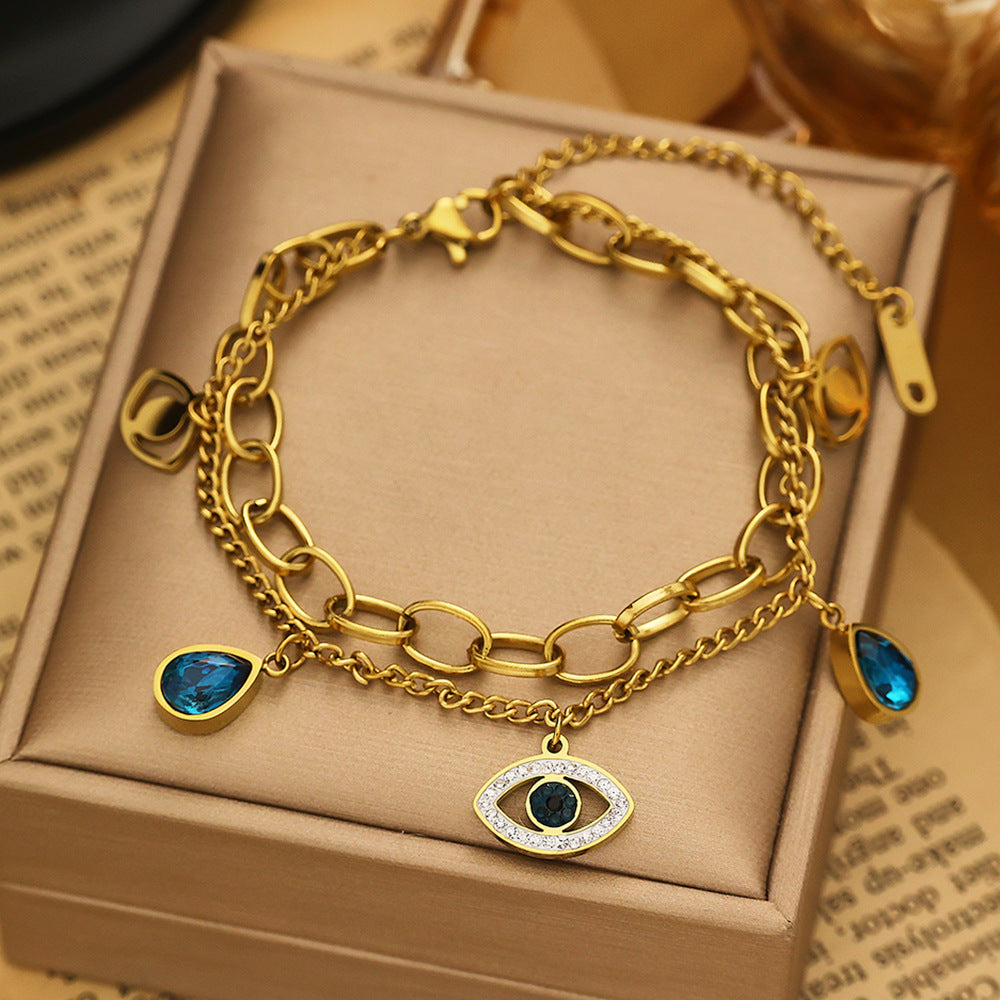 Evil eye bracelet