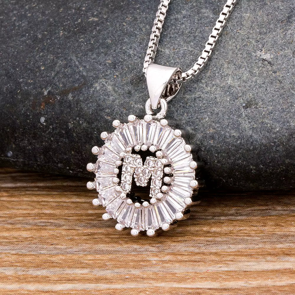 Letter necklaces