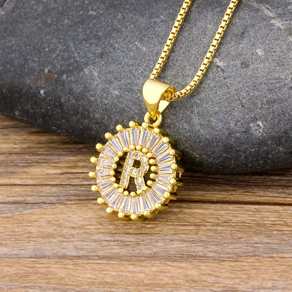 Letter necklaces