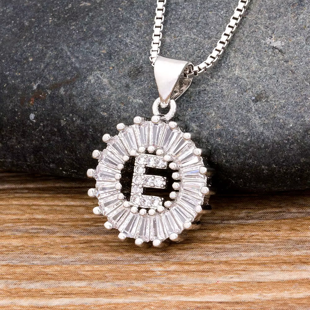 Letter necklaces