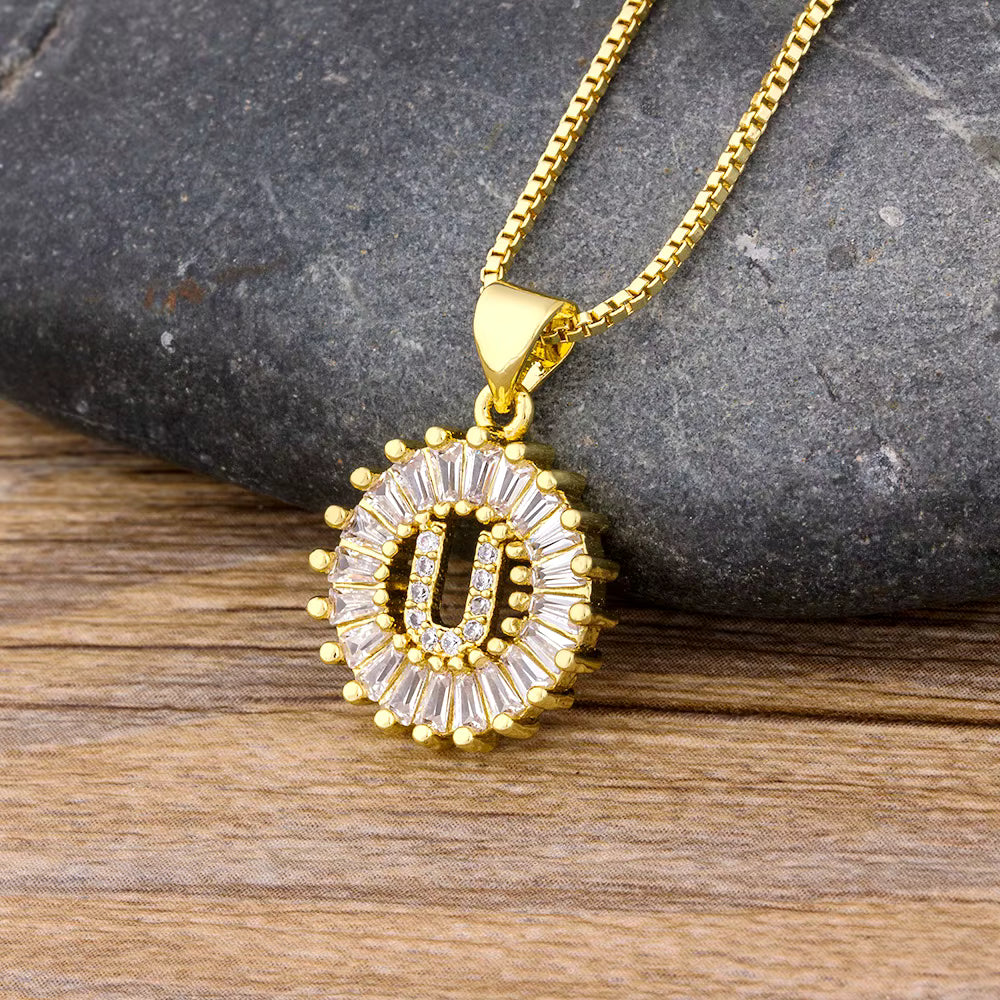 Letter necklaces