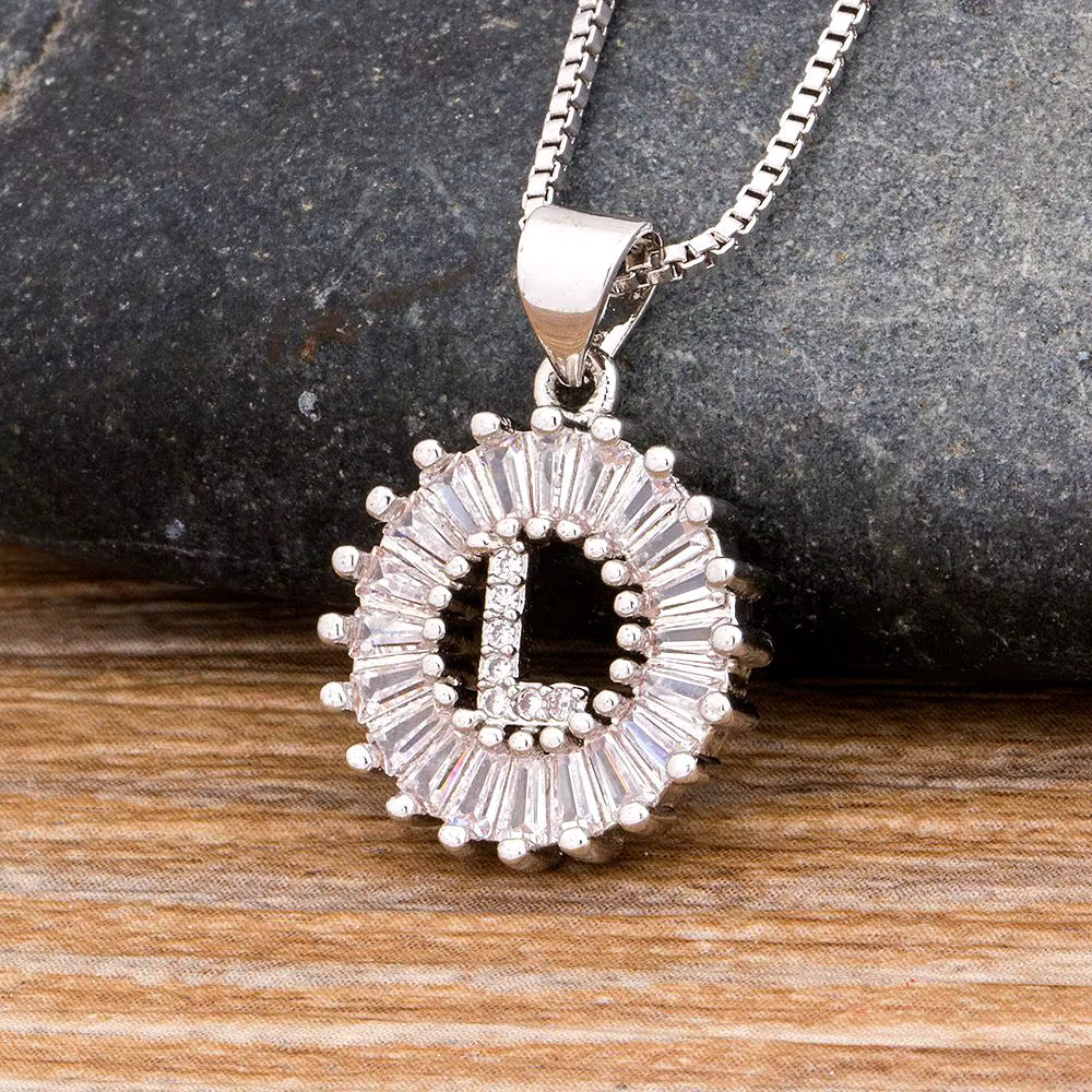 Letter necklaces