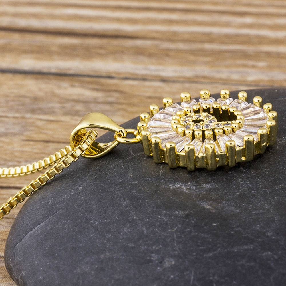 Letter necklaces