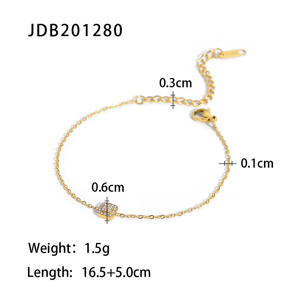 Emerald bracelet set