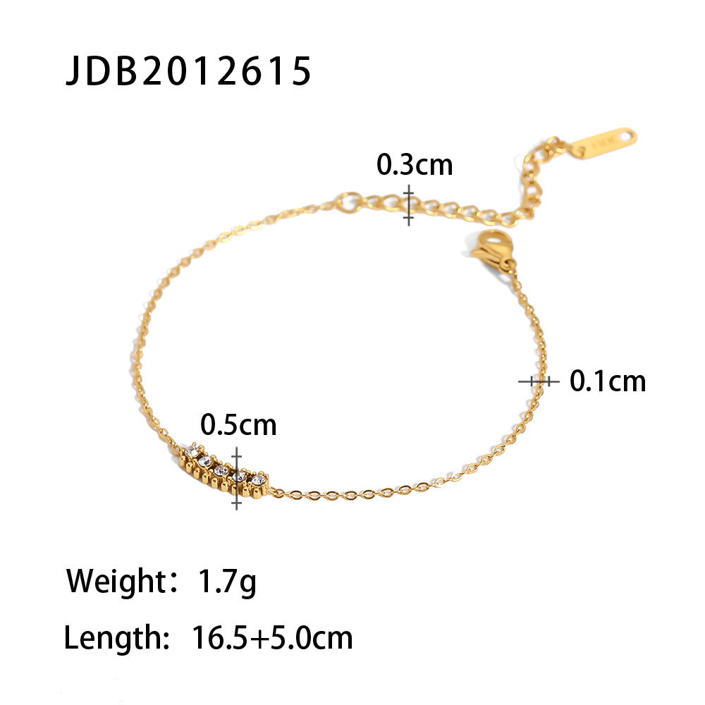 Emerald bracelet set