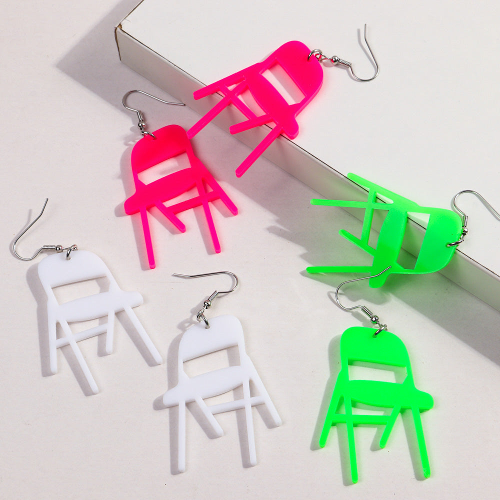 Chair earrings