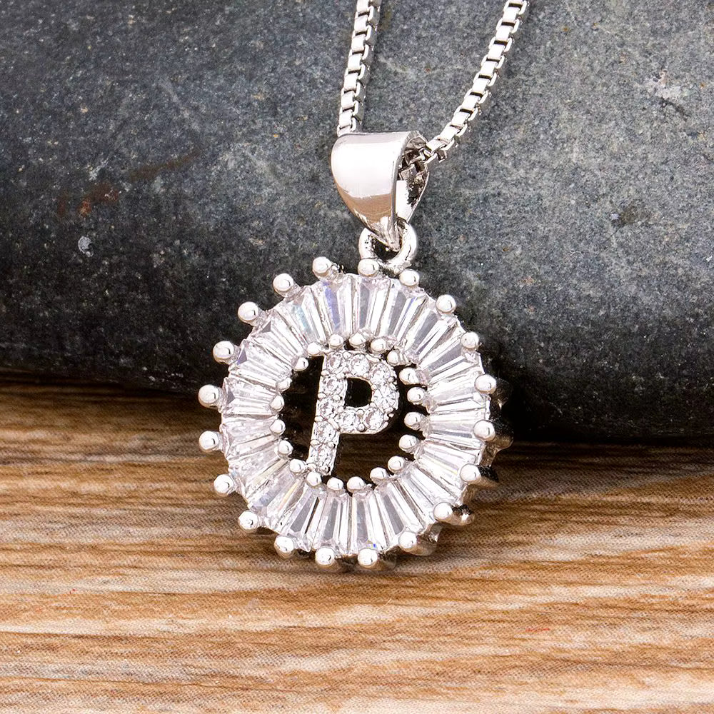 Letter necklaces