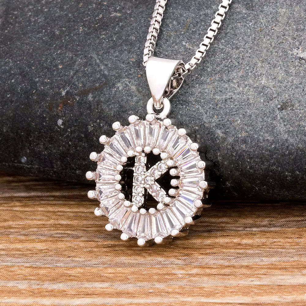 Letter necklaces