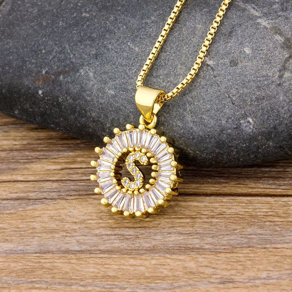Letter necklaces