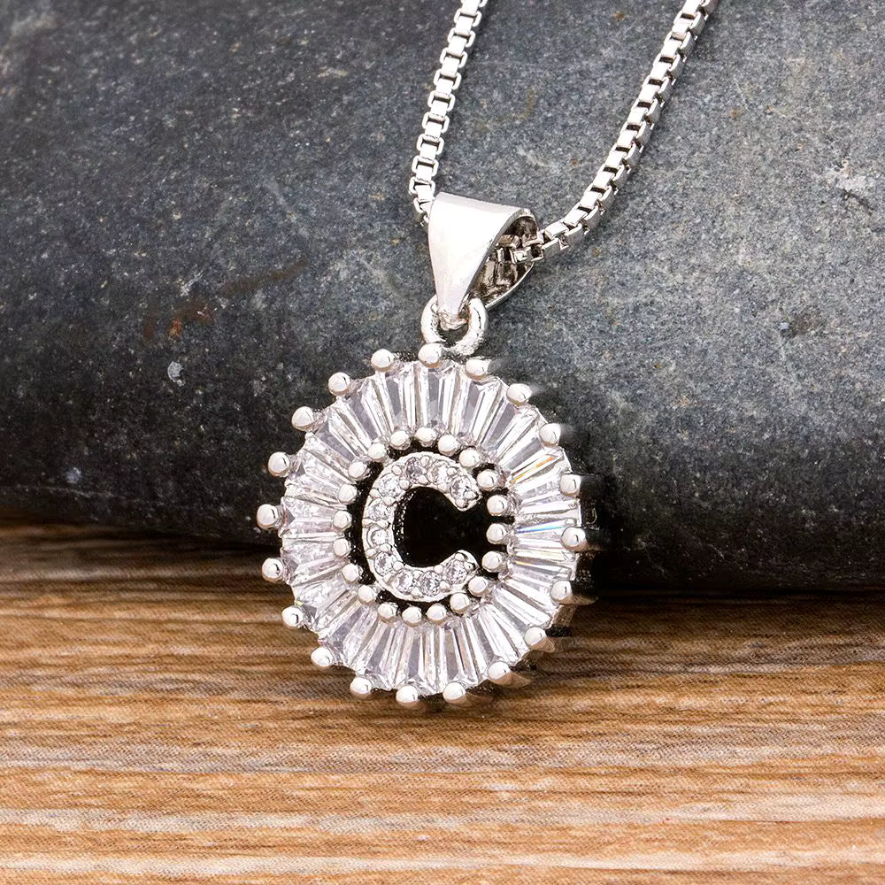 Letter necklaces